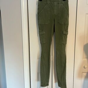 Spanx cargo pants skinny leg size Medium Tall